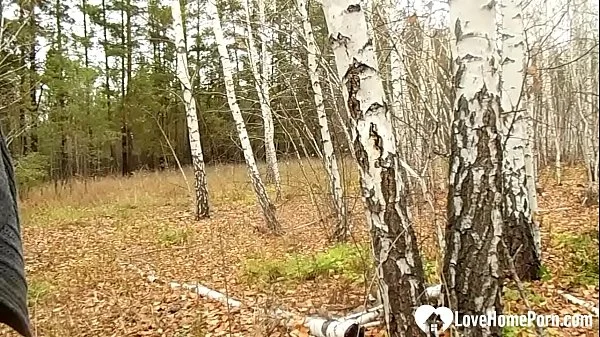 Fucking my stepmom during a nice walk